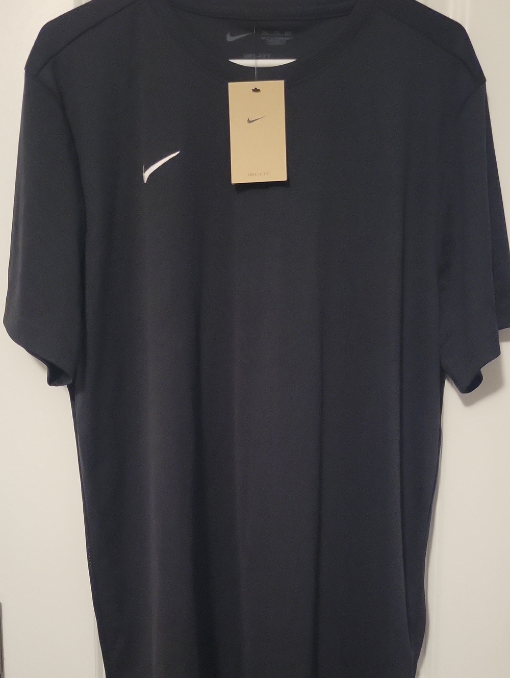 Men's Nike Men’s Black Dri-FIT Short Sleeve Training Shirt